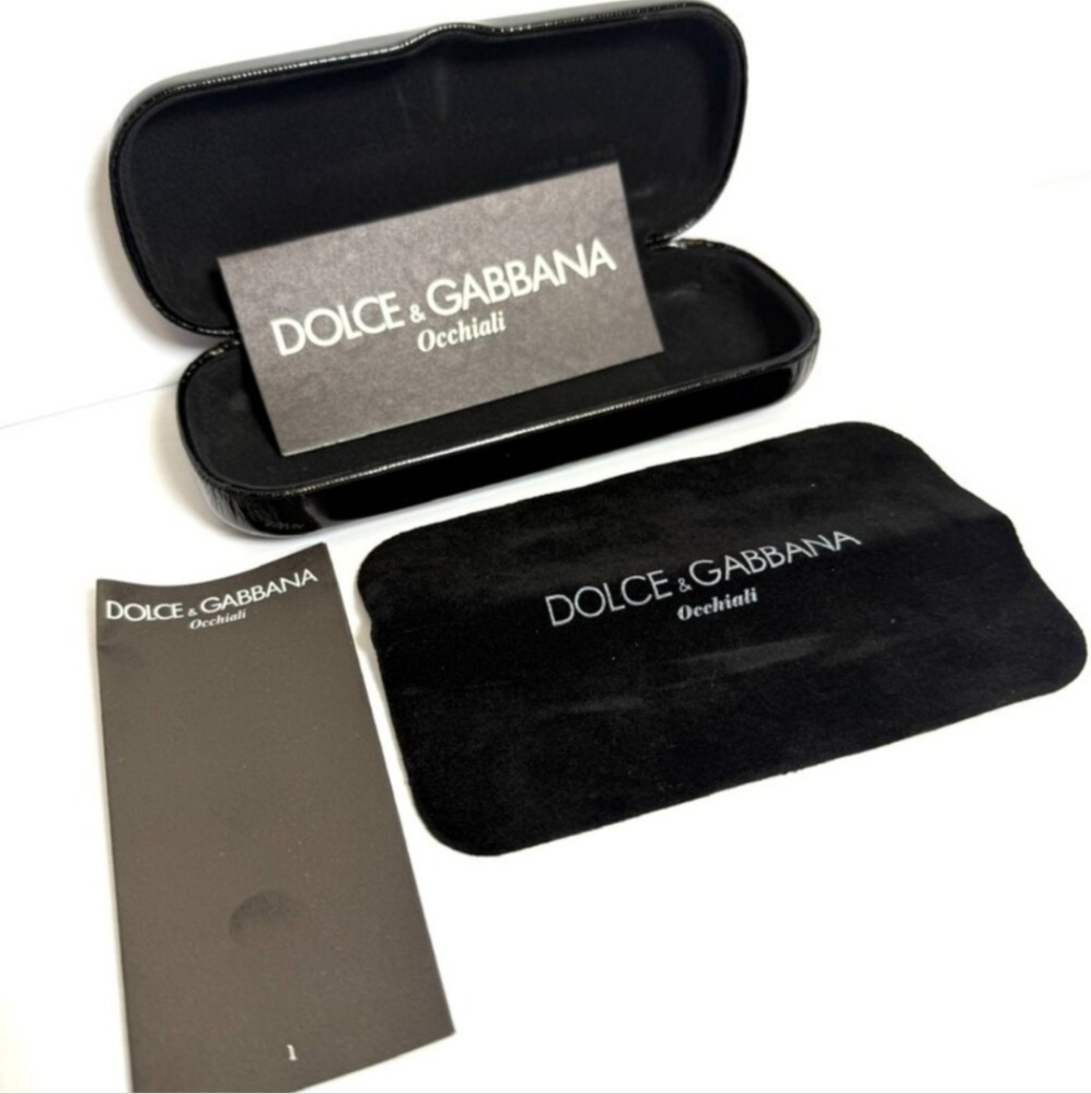 Dolce & Gabbana Gray Sunglasses With Case & Dustbag Full Incusion (NWOT) - Picture 11 of 13